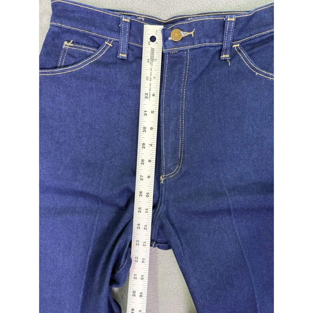 Wrangler Jeans Womens 12Misses Blue Full Fit Straight USA SCOVILL Vintage 80s